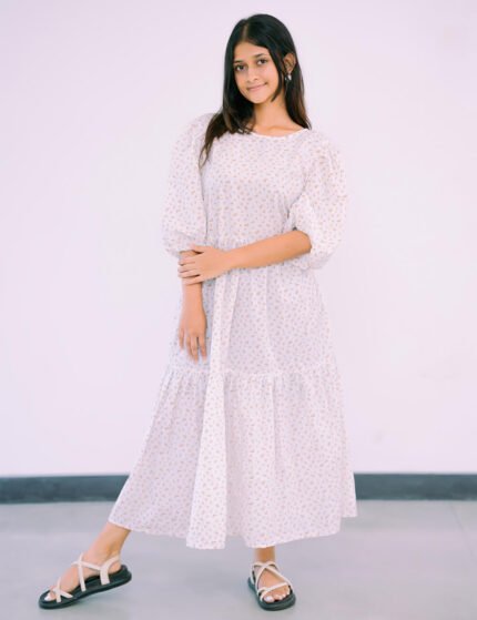 Puff Sleeve Dress